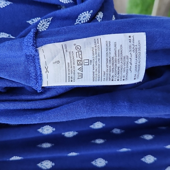 Old Navy Printed Tank Top Size L - Picture 5 of 5